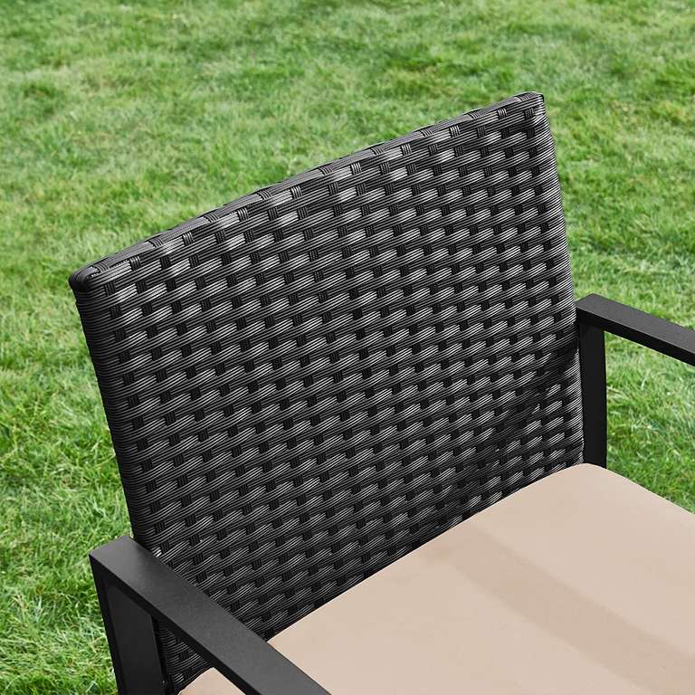 SONGMICS 3 Piece PE Rattan Outdoor Furniture Set - £83.99 Delivered with Code @ Songmics