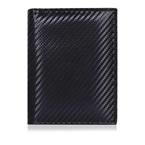 Eono Leather Wallet for Men with Credit Card and Coin Pocket Vintage Slim Wallet with Note Compartment-Authorized Leather Goods FBA