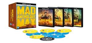 Mad Max Anthology [4K Ultra-HD] + [Blu-ray] - £44.21 @ Amazon