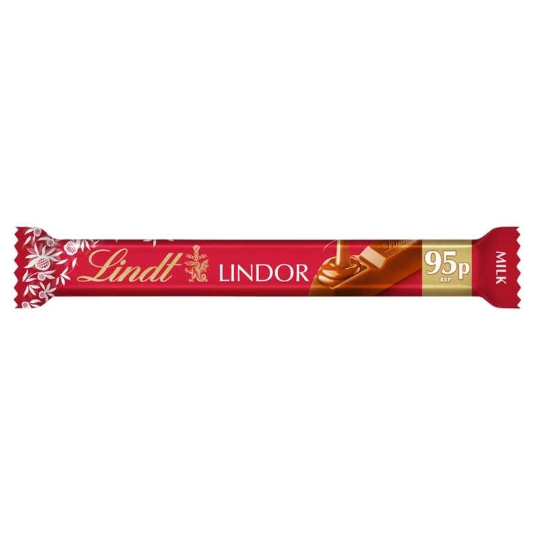 Lindt Lindor Milk Chocolate 38g - Original/Orange - 3 for £1.80 @ Asda