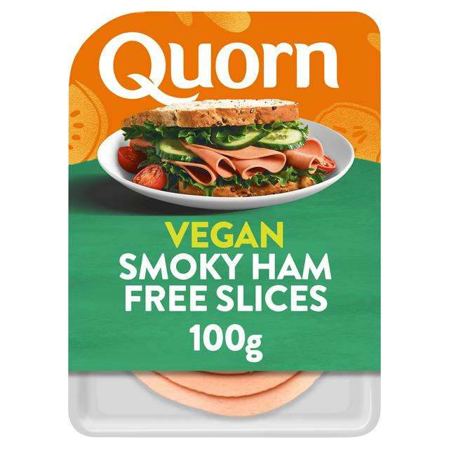 Quorn Vegan Smoky Ham Free Slices 100g / Quorn Vegan Chicken Free Slices 100G / Quorn Vegan Pepperoni 100g £1.50 Each @ Sainsbury's