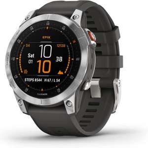 Garmin epix 2, Premium Active Smartwatch, Slate and Stainless Steel with Silicone Band Black - £540.88 @ Amazon