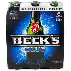 Beck's Blue - Alcohol Free Lager 6 pack £1.99 Instore @ Home Bargains Cannock