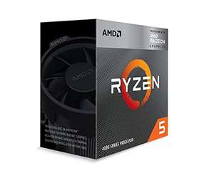 AMD Ryzen 5 4600G CPU, AM4, 3.7GHz (4.2 Turbo), 6-Core, 65W, 11MB Cache, 7nm, 4th Gen, Radeon Graphics - £97.50 @ Amazon EU