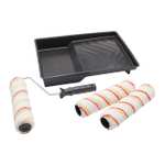 Fit For The Job 5 piece 9 inch Triple Paint Roller Set