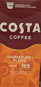 Costa Nespresso capsule clearance eg 30 caps - Instore (Dumfries)