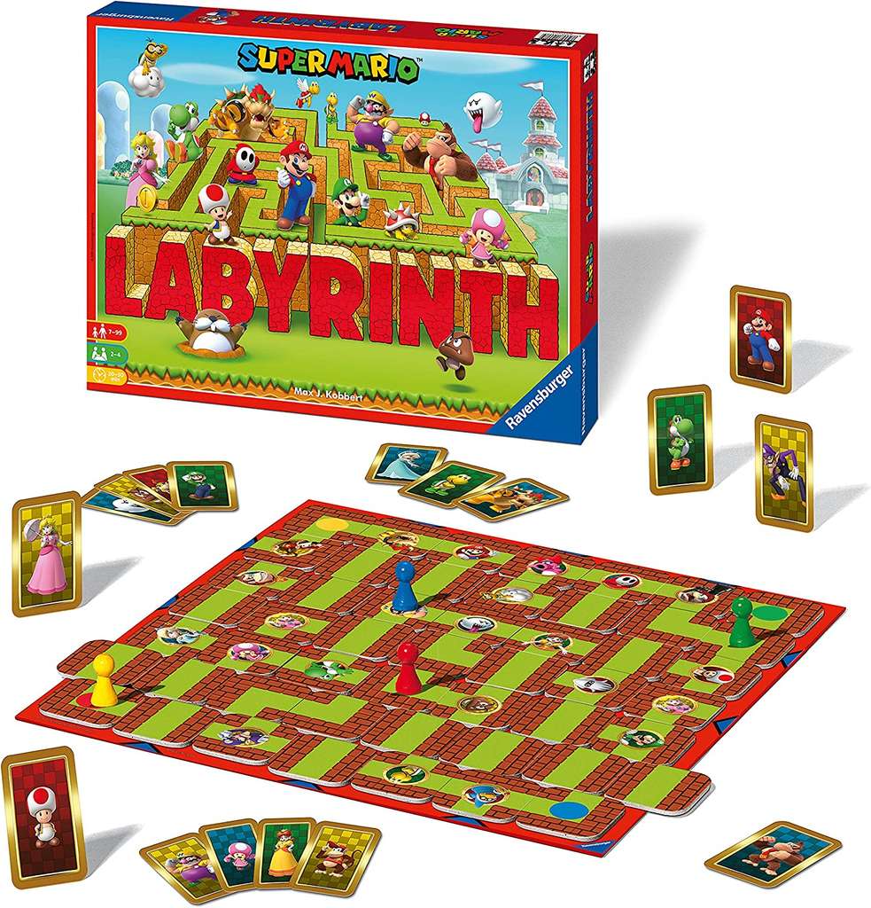 Ravensburger Super Mario Brothers Labyrinth - The Moving Maze Family Board  Game - £12.89 @ Amazon | hotukdeals