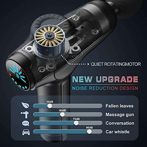 Handheld Muscle Massage Gun w/code sold by Go Fun Club FB Amazon