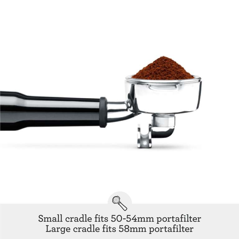 Sage The Dose Control Pro Coffee Grinder Electric, BCG600SIL, Silver Via Unique Code