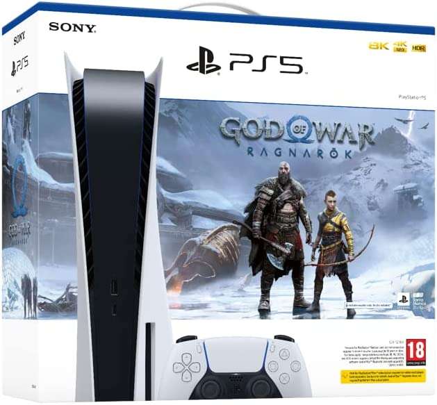 PlayStation 5 Console + God of War Ragnarök - Used: Acceptable via Warehouse