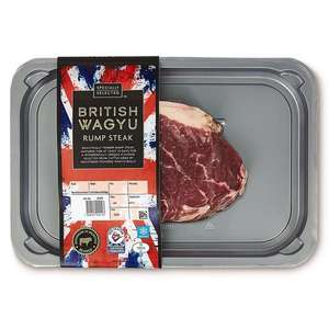 British Wagyu Rump Steak £ 19.77 Per Kg @ Aldi In-Store