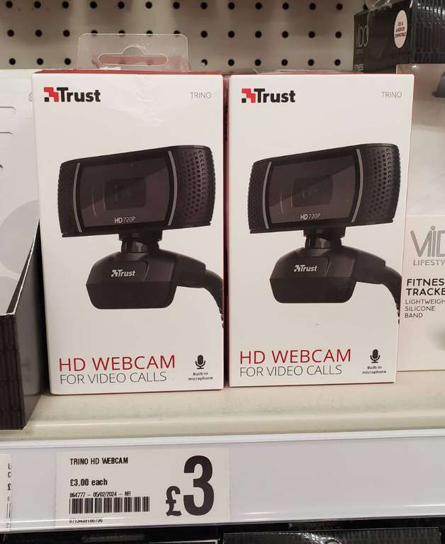 Trust Trino HD USB Webcam (720p) instore Crystal Peaks