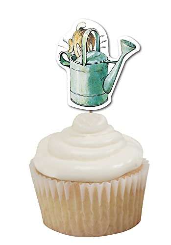 Anniversary House J001 Peter Rabbit Classic Characters Cupcake Toppers, Paper 49p @ Amazon