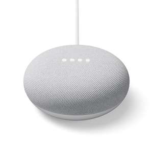 Google Home Mini Hands-Free Voice Commands Google Assistant Smart Speaker -Chalk - £16.96 with code @ red-rock-uk / ebay