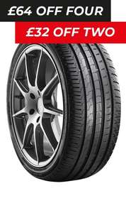 AVON ZV7 205/55 R16 91V RG - 4 x fully fitted tyres £209.96 (£32 off two / £64 off four Avon tyres) @ ATS EuroMaster