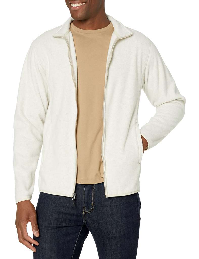   Essentials Men's Full-Zip Fleece Jacket