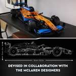 LEGO Technic McLaren Formula 1 2022 Race Car Model Set 42141 + Free Click and collect