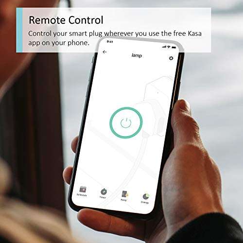 Kasa Mini Smart Plug by TP-Link, Wi-Fi Outlet, Works with Amazon Alexa(Echo and Echo Dot) £9.99 @ Amazon