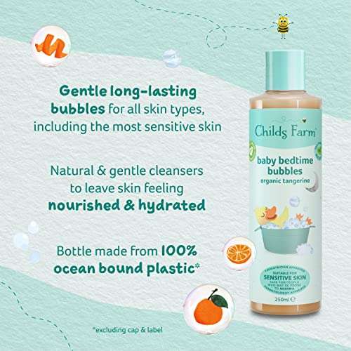 Childs Farm | Baby Bedtime Bubble Bath 250ml £2.85 or £2.57 with subscribe and save @ Amazon