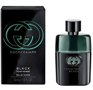 GUCCI Guilty Black Eau de Toilette for him 50ml - £37.99 + Free Delivery For Members - @ The Perfume Shop