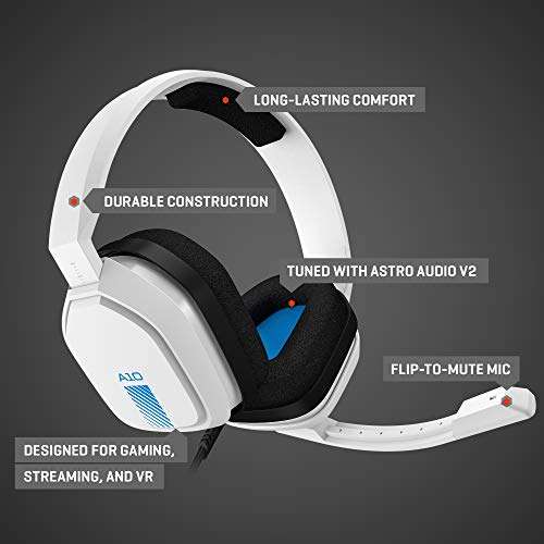 ASTRO Gaming A10 Wired Gaming Headset 3.5mm jack - £31.18 @ Amazon