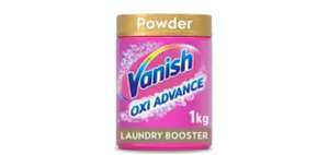 Vanish Gold Oxi Action Fabric Stain Remover Powder - Colours & Whites 1KG £6 @ Asda