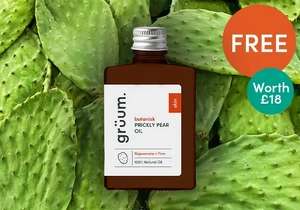Claim a FREE Bottle of Prickly Pear Oil - just pay postage