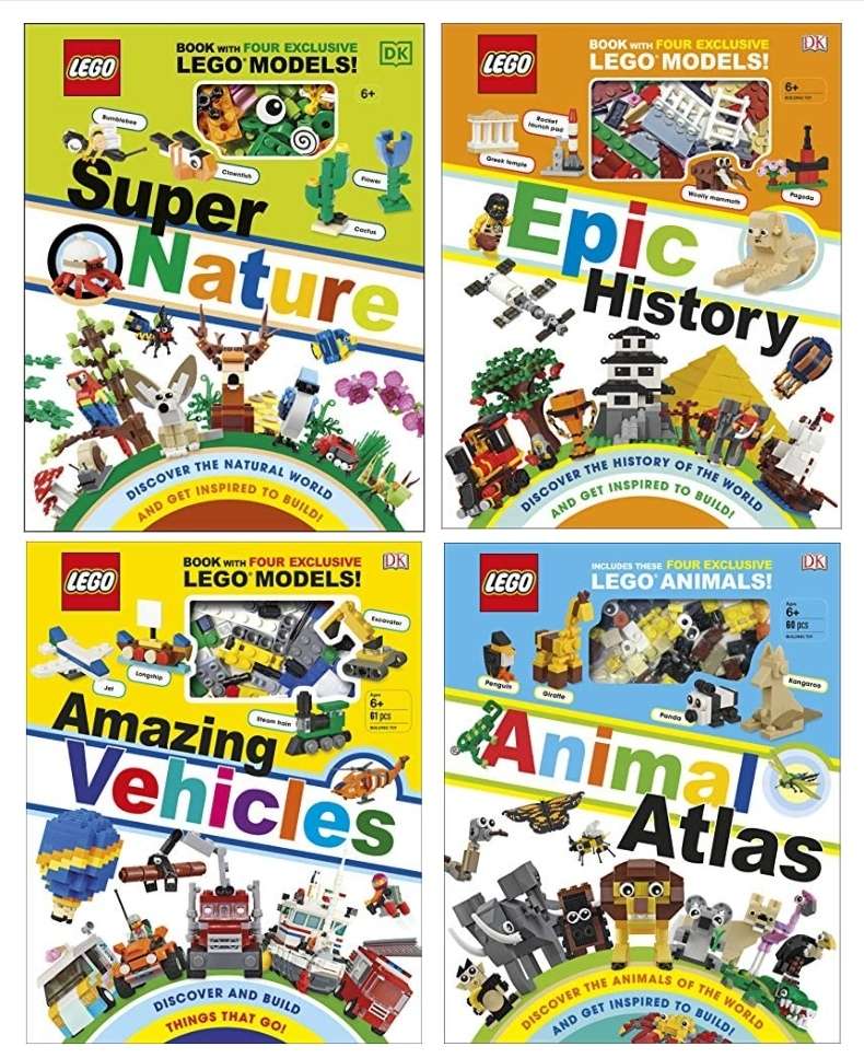 LEGO Activity Animal Atlas / Amazing Vehicles/ Super Nature/Epic History  £ / DK Star Wars/ Marvel Book £ each @ Lidl | hotukdeals