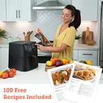 COSORI Air Fryer Oven with Rapid Air Circulation, 100 Recipes Cookbook, 3.5L Air Fryers for Home Use £69.99 @ Amazon
