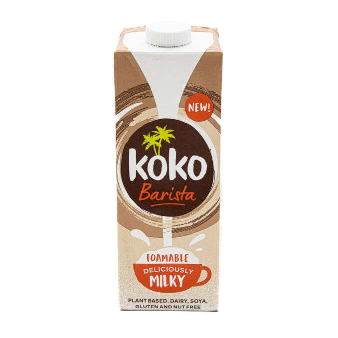 Koko Barista Plant Based Milk (1L) 69p @ Heron (Grimsby)