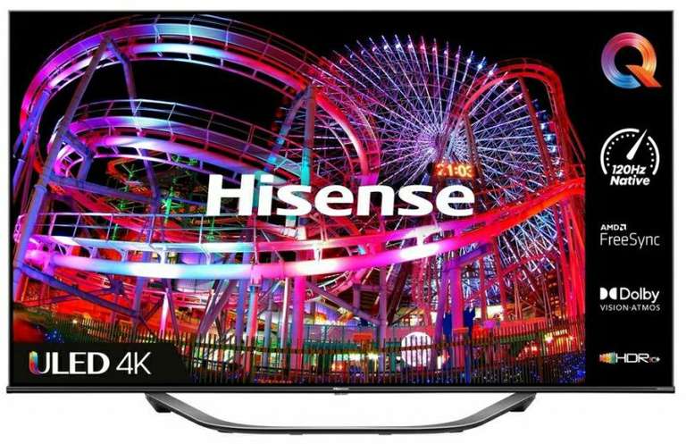 HISENSE 65U7HQTUK 65" 4K ULED Smart TV - £749 (With Code) Delivered @ Appliances Direct