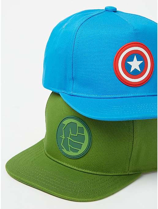 Set of 4 Marvel caps size 4/8 or 8/12 