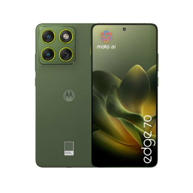 Motorola Edge 70 with Moto AI (12/512 GB, Triple Camera with 50 MP + Flicker Sensor, Selfie 50 MP Super HD 120 Hz, Pantone Bronze amazon EU