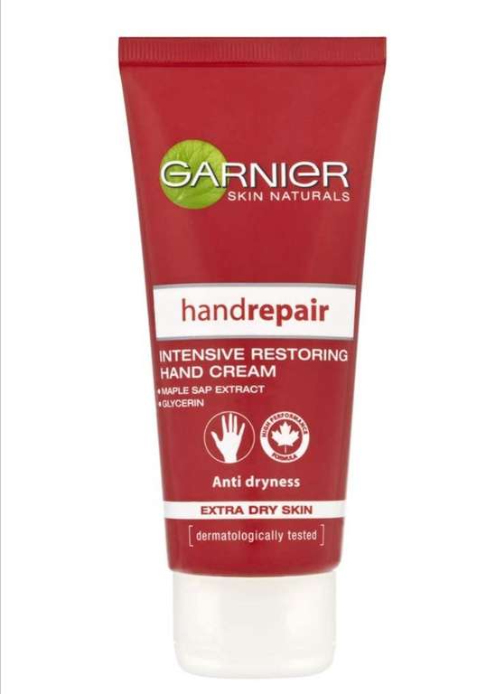 Garnier Hand Repair Intensive Restoring Hand Cream 100ml £1.99 or less with S&S @ Amazon
