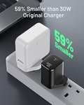 USB C Plug, INIU 30W USB C Charger PD 3.0 Power Adapter £7.94 With Voucher @ Amazon