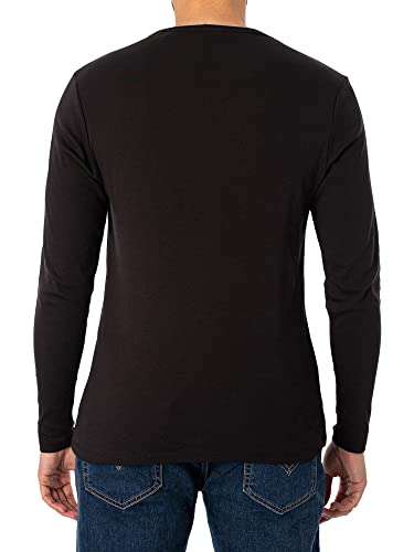G-STAR RAW Men's Basic Round Neck Long Sleeve T-Shirt - From £19.08 @ Amazon