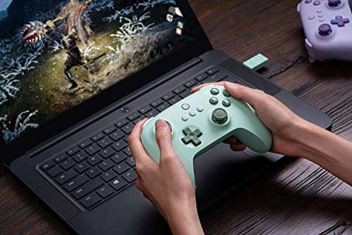 8BitDo Ultimate C Green £21.12 or 8Bitdo Ultimate Wireless Controller with dock £34.89 @ Amazon