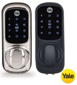 Yale Keyless Smart Lock (Black or Chrome) £59.89 - Members Only @ Costco