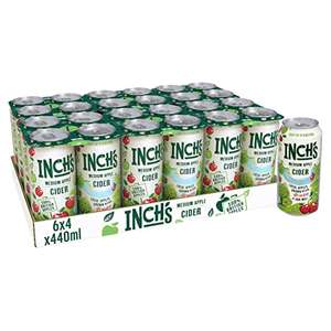 Inch’s Apple Cider 24 x 440 ml cans £19.20 (£18.24 Subscribe and save) @ Amazon