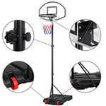 Yaheetech Outdoor Adjustable Basketball Stand - £46.02 with voucher @ Yaheetech UK / Amazon