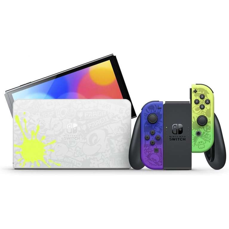 Nintendo Switch OLED Splatoon 3 Special Edition - £303.99 (With Code) @ Box