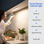Homelist 2 Pack Under Cabinet Lights, Motion Sensor, Rechargeable w/code sold by Meirong Official Store FBA