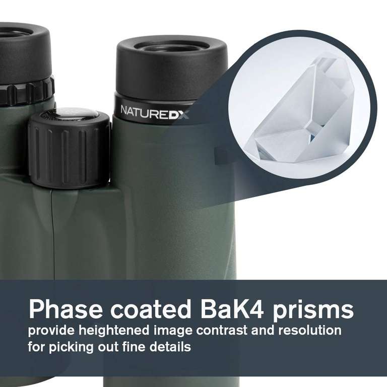 Celestron Nature DX 8x42 Phase-coated BaK4, nitrogen-filled waterproof binoculars