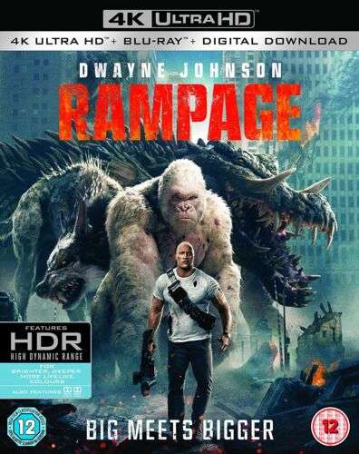 Rampage 4k Blu Ray - phillpstoys