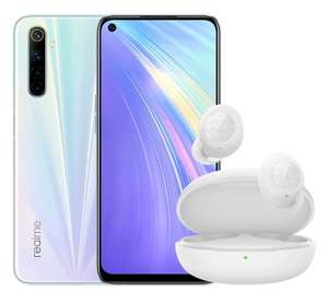 Realme 6 8GB 128GB Smartphone (Helio G90t, 90Hz, 30w) - £149 + Free Buds Q Headphones (£142 With Student Beans Code) Delivered @ Realme UK