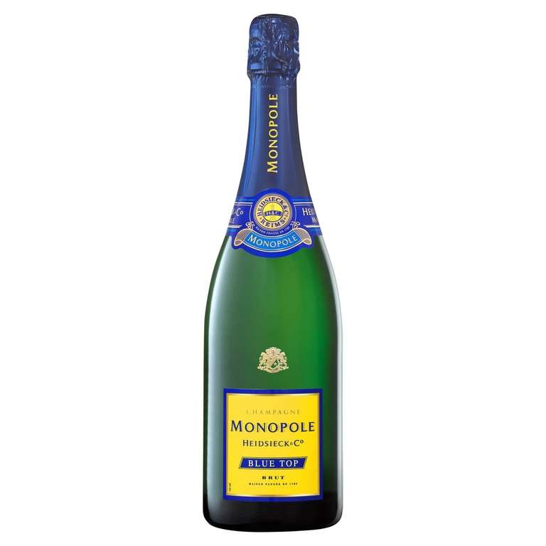 Heidsieck & Co Monopole Blue Top Brut Champagne £14.50 Instore (£14.50 voucher off your next shop if bought Online) @ Morrisons