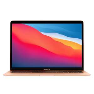 Apple MacBook Air M1 8-Core CPU 7-Core GPU 8GB 256GB 13" (2020) Gold - Very Good Refurbished W/code Sold By MusicMagpie