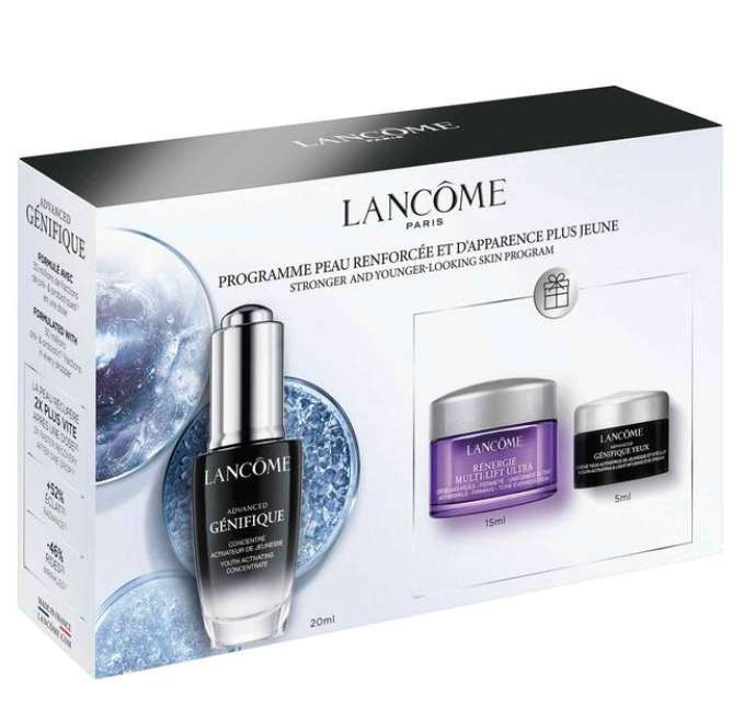 Lancôme Génifique gift set £29.60 with 2 free samples with code @ Lancome