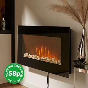 Dunelm wall mounted electric fire - Rotherham