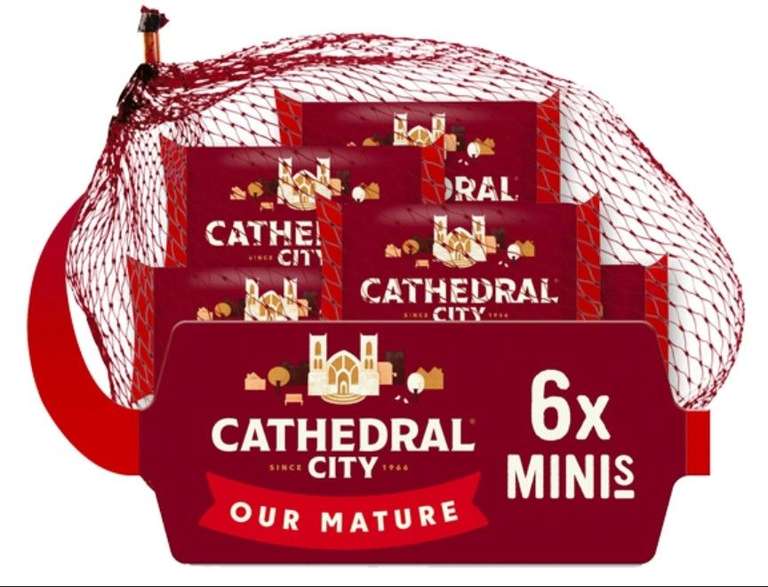 6 Pack Cathedral City Minis 99p @ Farmfoods